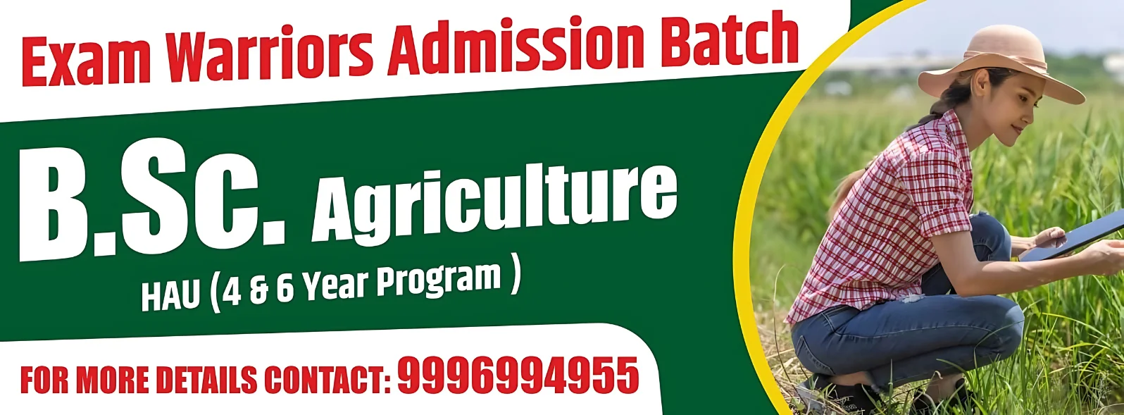 B.Sc. Agriculture 4+6 years banner image